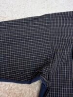 Balenciaga logo check panel hooded jacket - Image 11