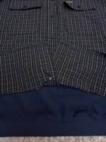 Balenciaga logo check panel hooded jacket - Image 7