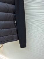 Moncler wool zip-up hooded down jacket - Image 7