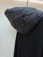 Moncler wool zip-up hooded down jacket - Image 14