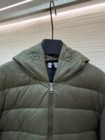 Moncler wool zip-up hooded down jacket - Image 10