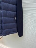 Moncler wool zip-up hooded down jacket - Image 7