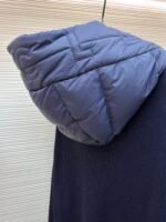 Moncler wool zip-up hooded down jacket - Image 16