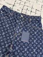 Louis Vuitton monogram print jeans - Image 10