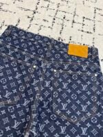 Louis Vuitton monogram print jeans - Image 9