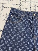 Louis Vuitton monogram print jeans - Image 8