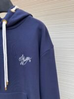 Louis Vuitton contrast-color cord-embroidered hooded sweatshirt - Image 5