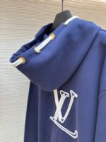 Louis Vuitton contrast-color cord-embroidered hooded sweatshirt - Image 15