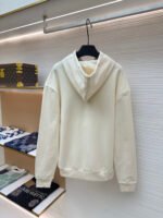 Louis Vuitton blue rope floral lettering print hooded sweatshirt - Image 2