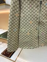 Gucci all-over printed colorful zipper jacquard jacket - Image 6
