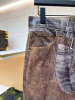 Acne Studios 3D trompe l'oeil vintage print jeans - Image 4