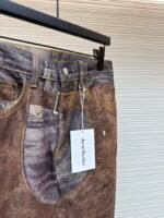 Acne Studios 3D trompe l'oeil vintage print jeans - Image 16