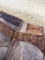 Acne Studios 3D trompe l'oeil vintage print jeans - Image 12