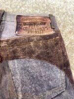 Acne Studios 3D trompe l'oeil vintage print jeans - Image 10