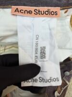 Acne Studios 3D trompe l'oeil vintage print jeans - Image 18