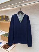 Loewe fake two-piece printed sweatshirt