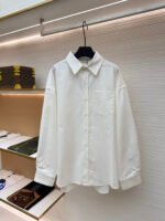 Balenciaga printed shirt jacket