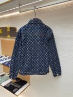 Louis Vuitton monogram print denim jacket - Image 2