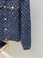 Louis Vuitton monogram print denim jacket - Image 7