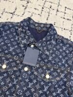 Louis Vuitton monogram print denim jacket - Image 14