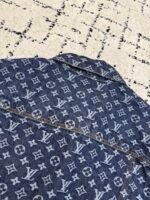 Louis Vuitton monogram print denim jacket - Image 13