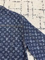Louis Vuitton monogram print denim jacket - Image 11