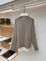 Loewe cotton and knitted patchwork shirt - Image 2