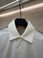 Loewe cotton and knitted patchwork shirt - Image 3