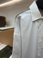 Loewe cotton and knitted patchwork shirt - Image 4