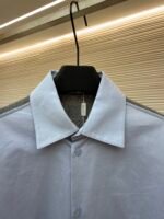 Loewe cotton and knitted patchwork shirt - Image 3