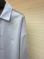 Loewe cotton and knitted patchwork shirt - Image 5