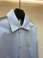 Loewe cotton and knitted patchwork shirt - Image 17