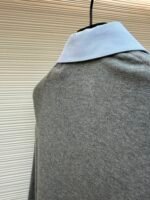 Loewe cotton and knitted patchwork shirt - Image 16