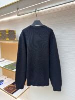 Dior velvet lettering jacquard pullover - Image 2