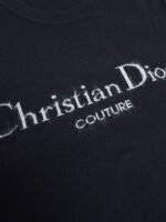 Dior velvet lettering jacquard pullover - Image 8