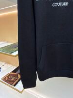 Dior velvet lettering jacquard pullover hoodie - Image 16