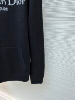 Dior velvet lettering jacquard pullover hoodie - Image 15