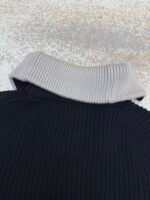 Louis Vuitton Pearl Aviator Brooch Lapel Sweater - Image 12