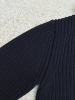 Louis Vuitton Pearl Aviator Brooch Lapel Sweater - Image 11