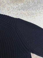 Louis Vuitton Pearl Aviator Brooch Lapel Sweater - Image 10