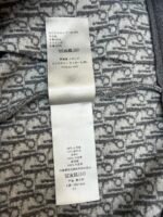 Dior monogram reversible wool and cashmere hooded high collar cardigan jacket - Image 17