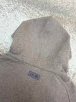 Dior monogram reversible wool and cashmere hooded high collar cardigan jacket - Image 11