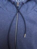 Dior monogram reversible wool and cashmere hooded high collar cardigan jacket - Image 10