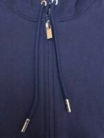 Dior monogram reversible wool and cashmere hooded high collar cardigan jacket - Image 7