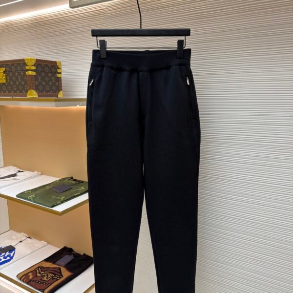 Dior monogram reversible wool and cashmere straight-leg trousers