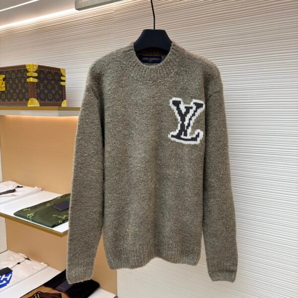 Louis Vuitton double-faced intarsia sweater