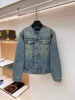 Prada washed denim jacket
