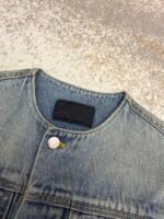 Prada washed denim jacket - Image 14