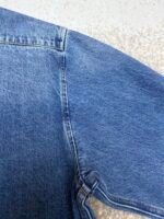 Prada lapel loose long-sleeved denim jacket - Image 9