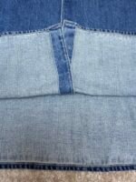 Prada lapel loose long-sleeved denim jacket - Image 6